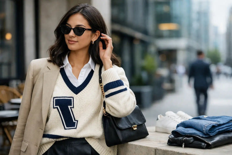 How to Style a Varsity Sweater Beyond Game Day