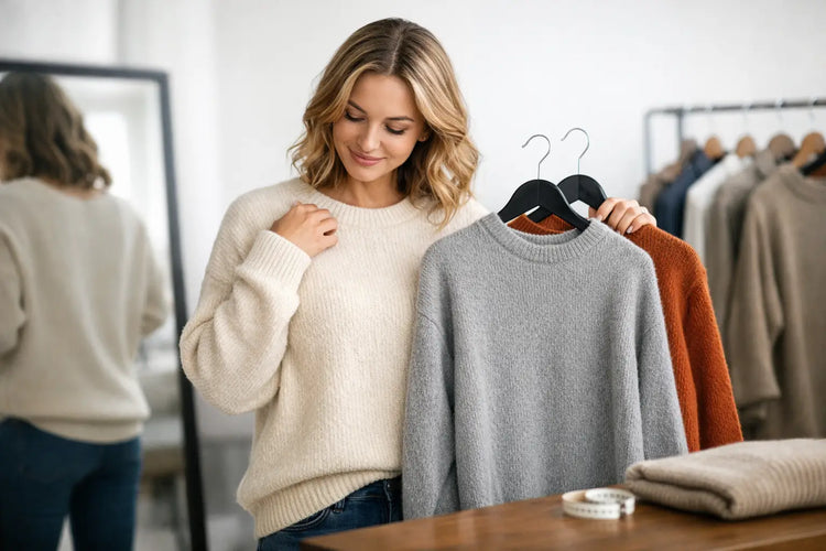 Which Sweater Size Fits? Choose With Confidence