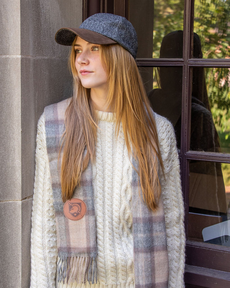 
                  
                    Grey/Gold Plaid
                  
                