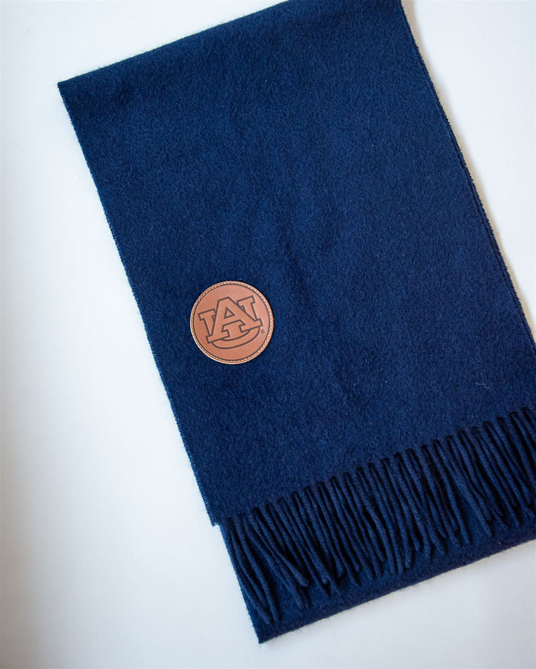
                  
                    Auburn University Balmoral Bespoke Navy Cashmere Scarf
                  
                