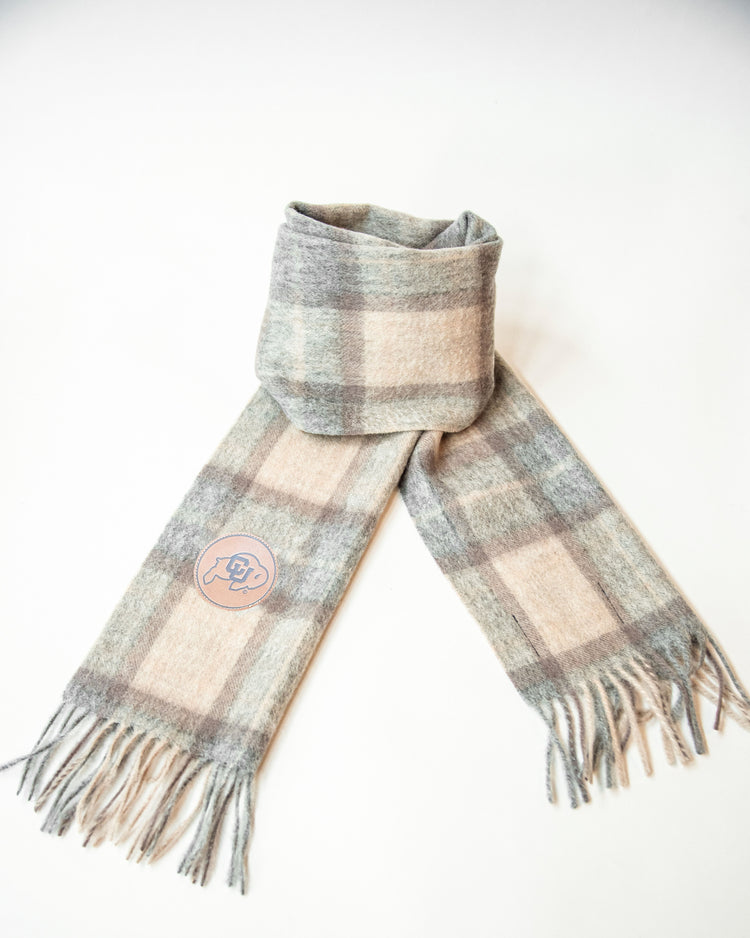 
                  
                    Grey/Gold Plaid
                  
                