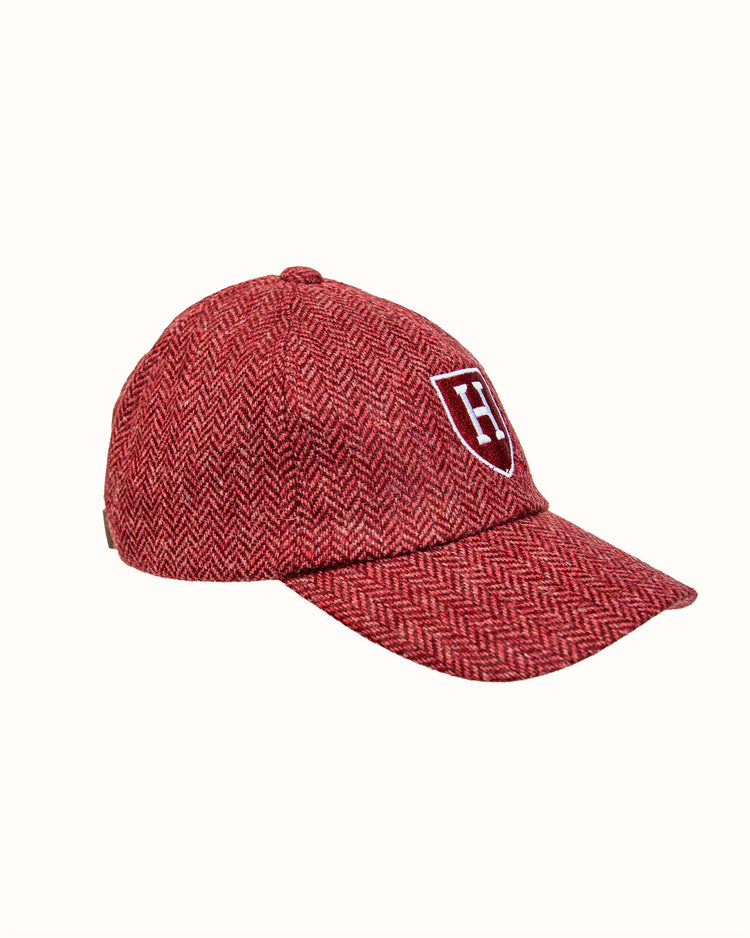 
                  
                    Harvard University Crimson Herringbone Wool Baseball Cap
                  
                