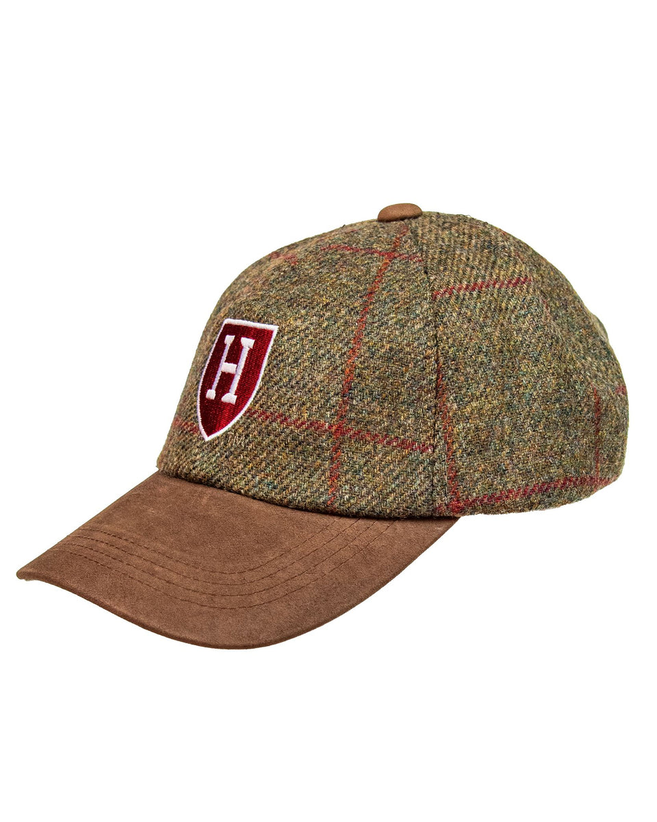 Harvard University Olive Tweed with Red Overcheck Baseball Cap ...
