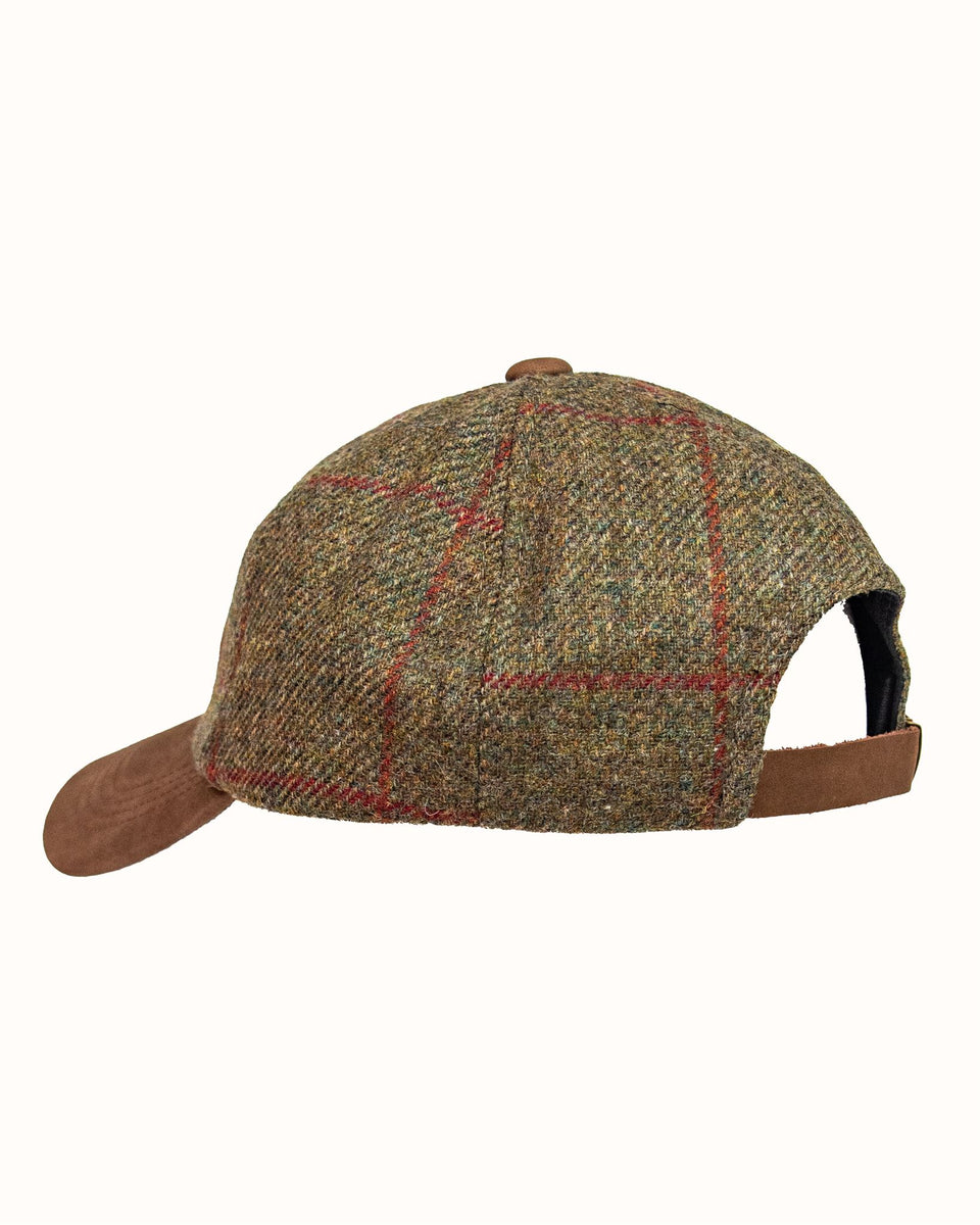 Harvard University Olive Tweed with Red Overcheck Baseball Cap ...