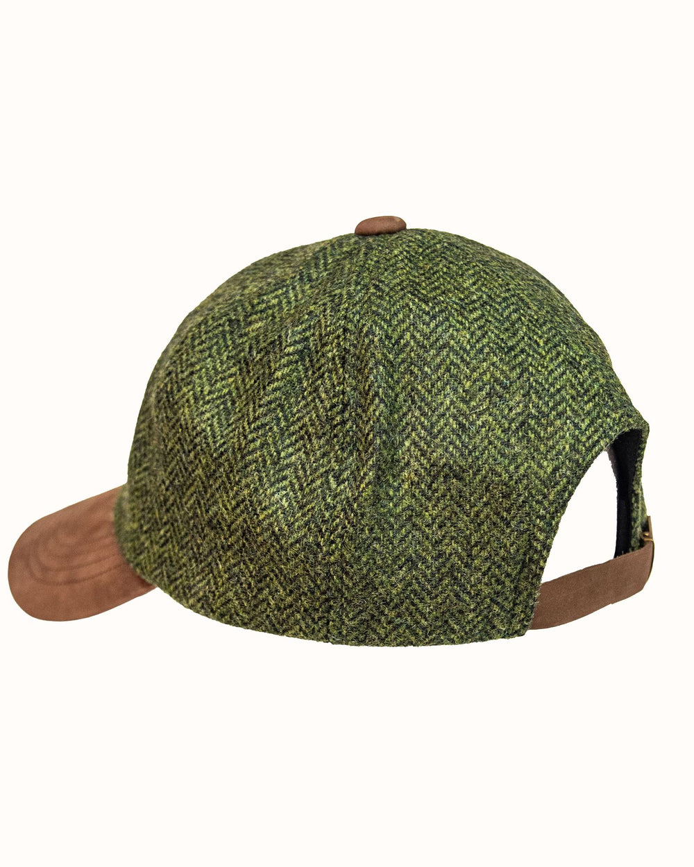 Michigan State University Green Herringbone Tweed Baseball Cap