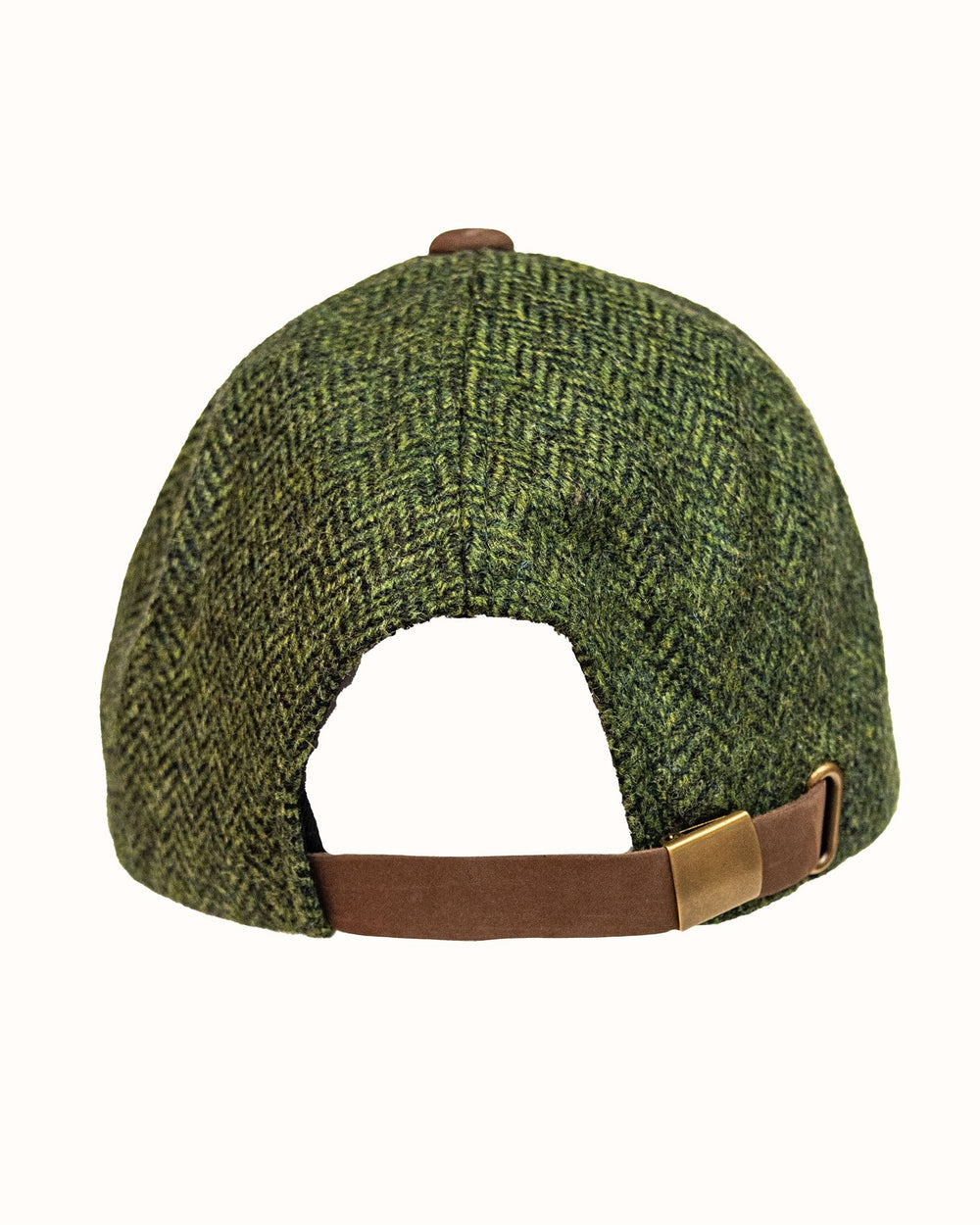 Michigan State University Green Herringbone Tweed Baseball Cap