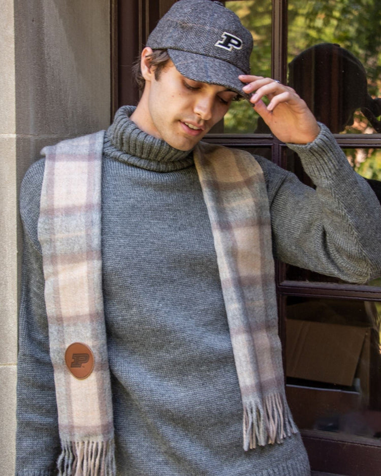 
                  
                    Grey/Gold Plaid
                  
                