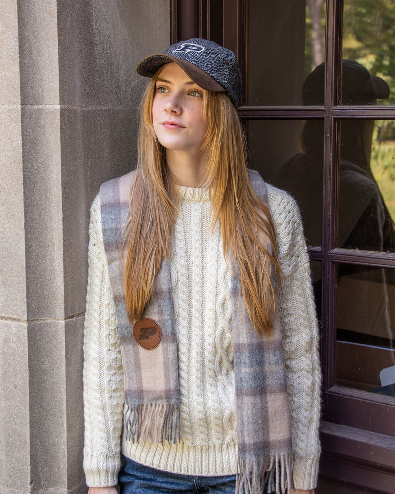 
                  
                    Grey/Gold Plaid
                  
                