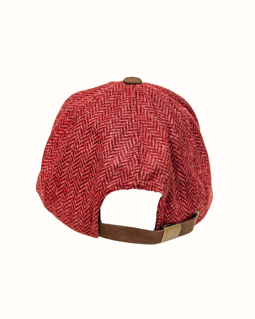 SMU Red Herringbone Wool Baseball Cap Collegiate Couture Collegiate Knitwear Designs