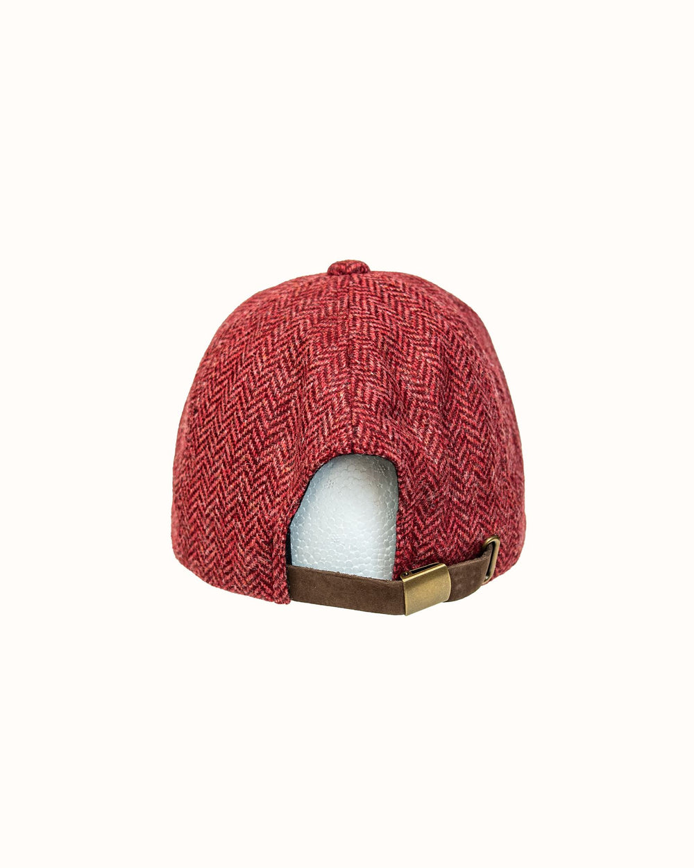 Stanford University Red Herringbone Wool Baseball Cap | Collegiate
