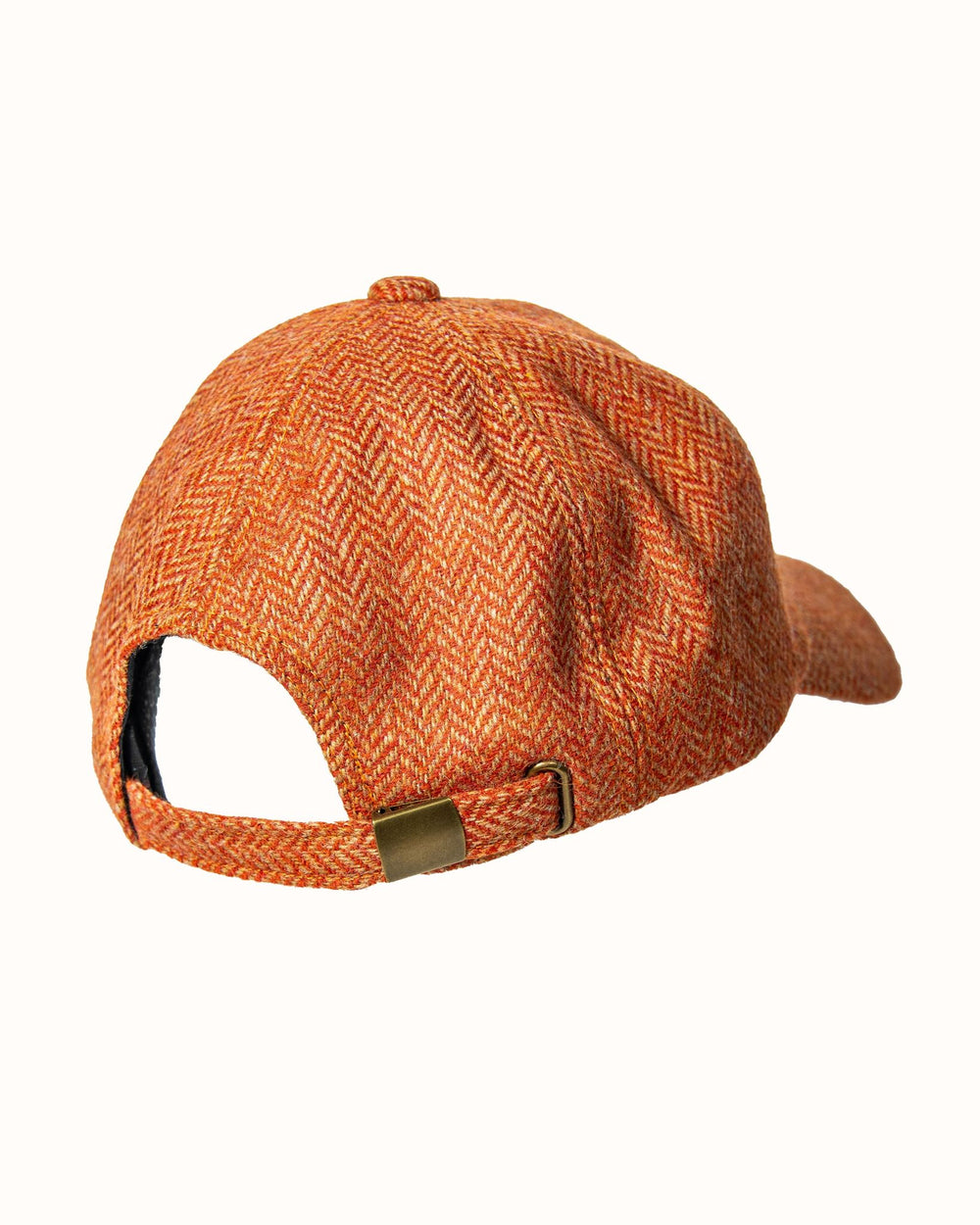 University of Illinois Orange Herringbone Wool Baseball Cap