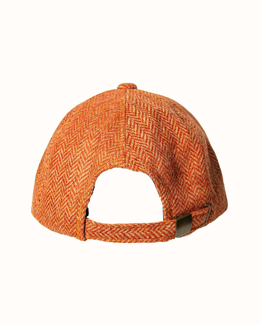University of Illinois Orange Herringbone Wool Baseball Cap
