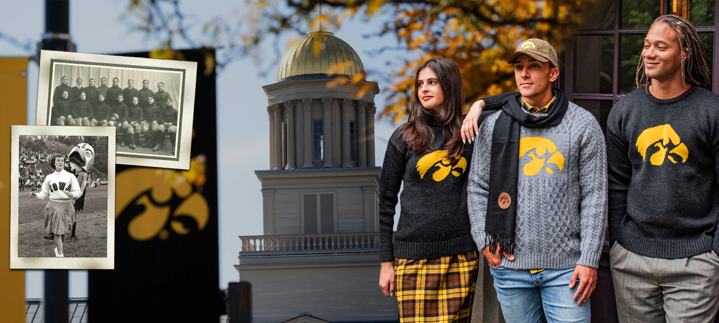 University of Iowa Collection – Collegiate Knitwear Designs