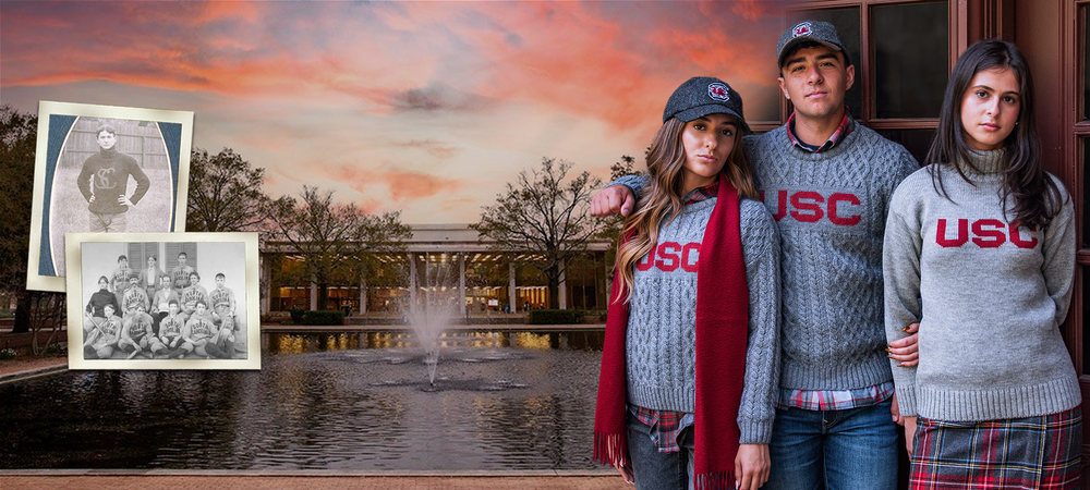 University Collection University of South Carolina Collection – Collegiate Knitwear Designs