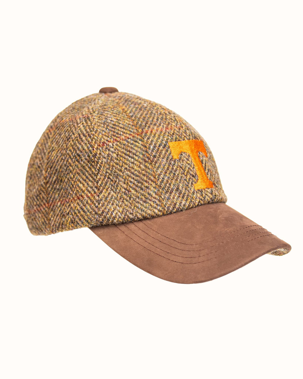 University of Tennessee Olive/Gold Harris Tweed Baseball Cap