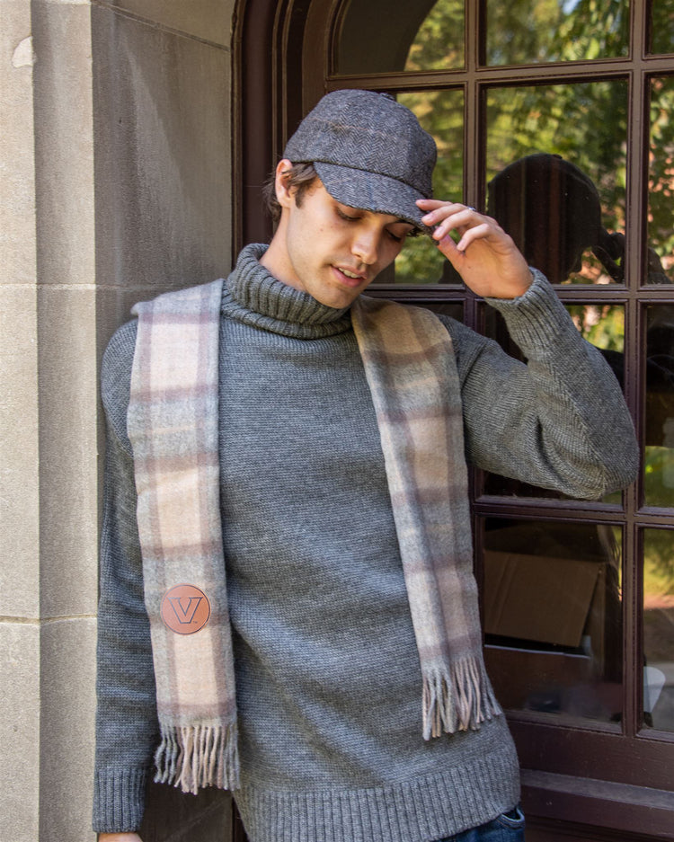 
                  
                    Grey/Gold Plaid
                  
                